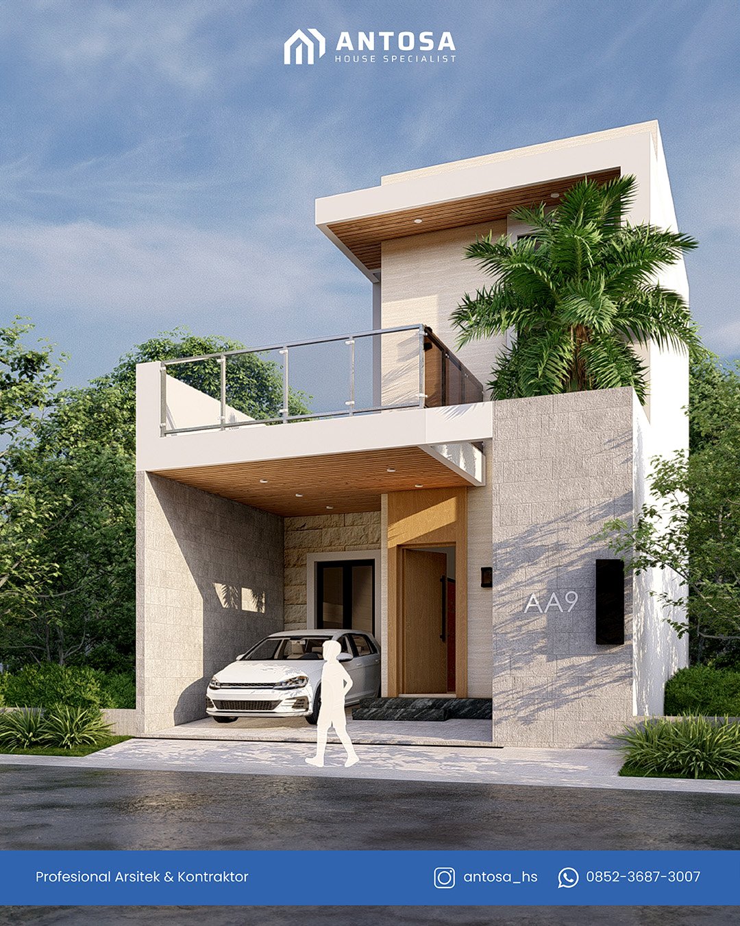 desain rumah minimalis modern tampak samping desain rumah minimalis modern tampak samping