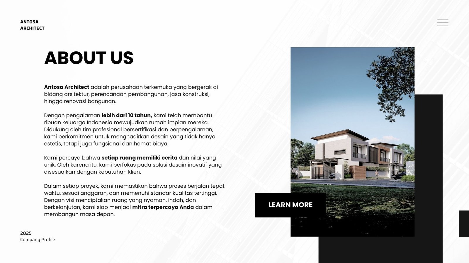 about us Antosa Architect