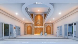 desain masjid modern