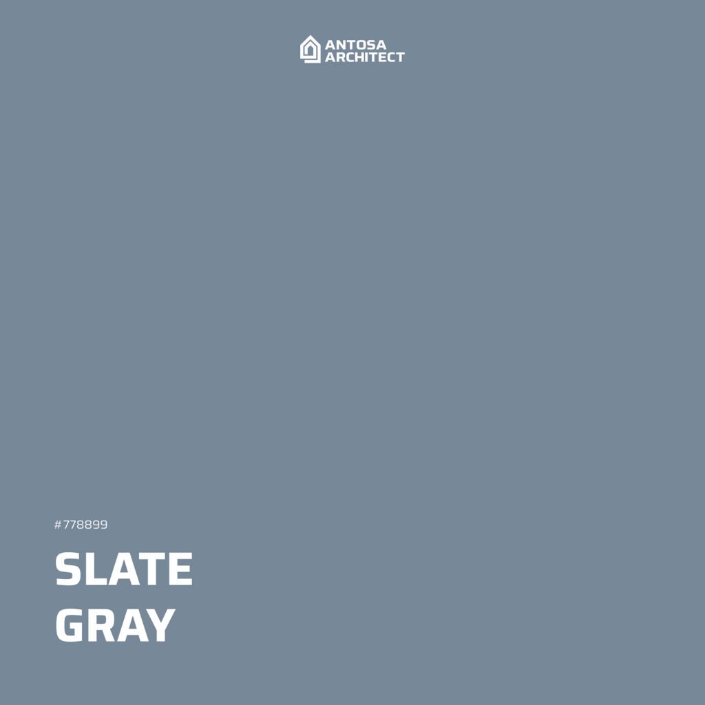 Slate Gray trend warna cat rumah Slate Gray trend warna cat rumah