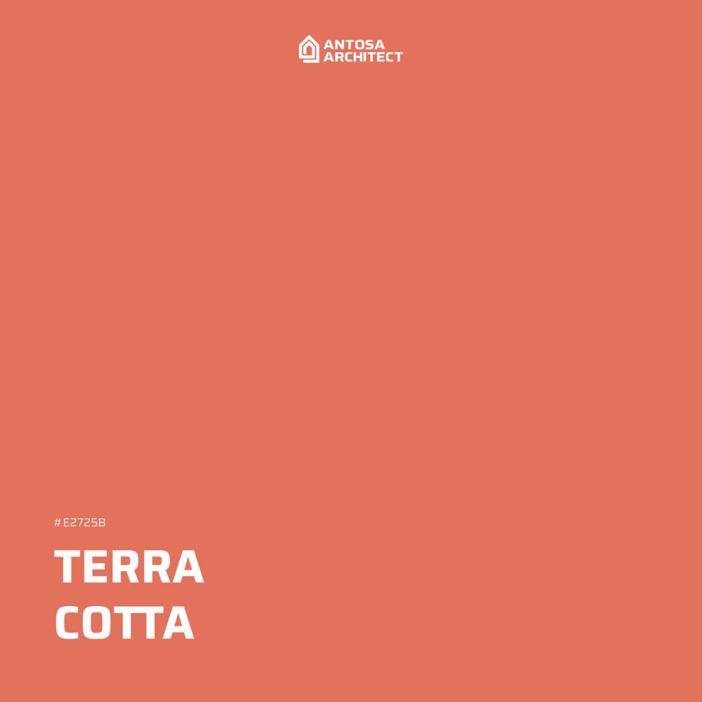 Terra Cotta trend warna cat rumah Terra Cotta trend warna cat rumah