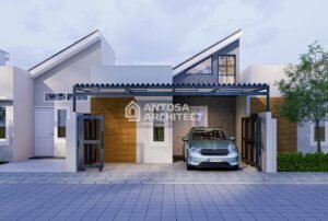 renovasi rumah subsidi bagian depan