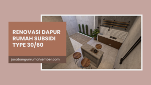 renovasi dapur rumah subsidi type 30/60