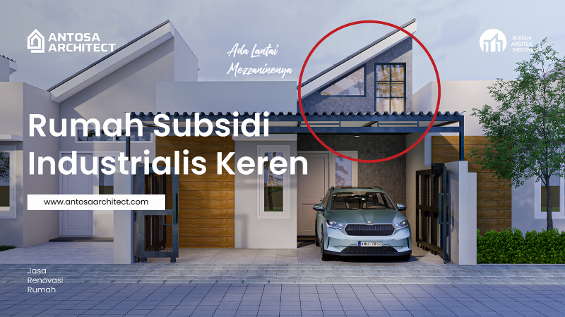 konsep rumah industrial
