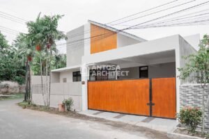 fasad rumah modern tropis